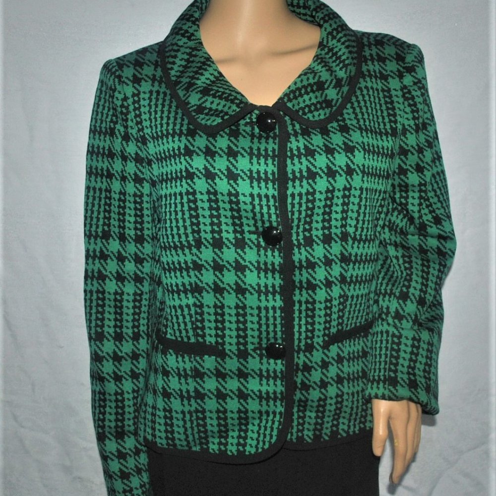 Evan-Picone Two Piece Women's Suit Size 12 (PB133)